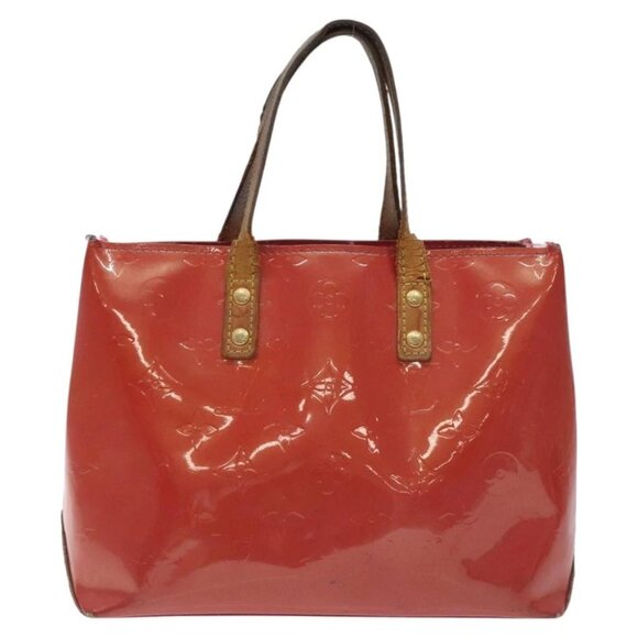 LOUIS VUITTON Monogram Vernis Reade PM Hand Bag Fran Boise M9132F LV Auth 130601 - Picture 1 of 15